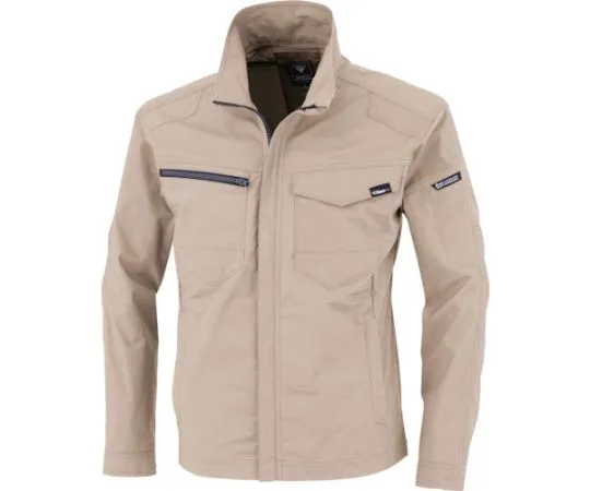 65-8388-36 TC Stretch Long Sleeve Blouson Sandoz Beige 3L 1714-39-3L