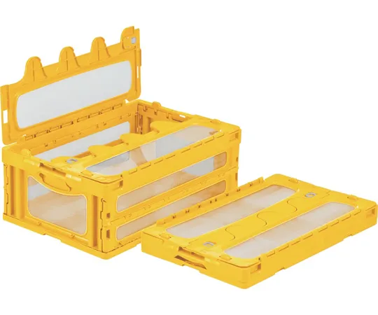 67-7113-08 Folding Container C-55B Yellow/Transparent 55908000YE304TM