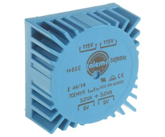 63-4735-81 2 Output Toroidal Transformer, 10VA, 2 x 9V ac 70041K