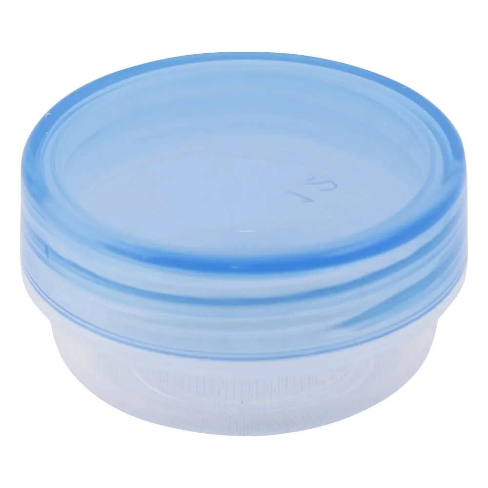 8-1463-01 Ultraviolet Rays Protection Ointment Container Blue Clear 6mL 100 Pcs 3-51