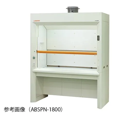 3-3901-11　［Discontinued］Fume Hood Standard (interior PVC type) 1200 x 830 x 2250mm　ABSPN-1200