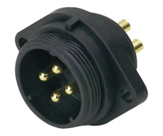 63-4684-60 RS PRO Flange Mount Connector, 2 contacts Socket 131-6378