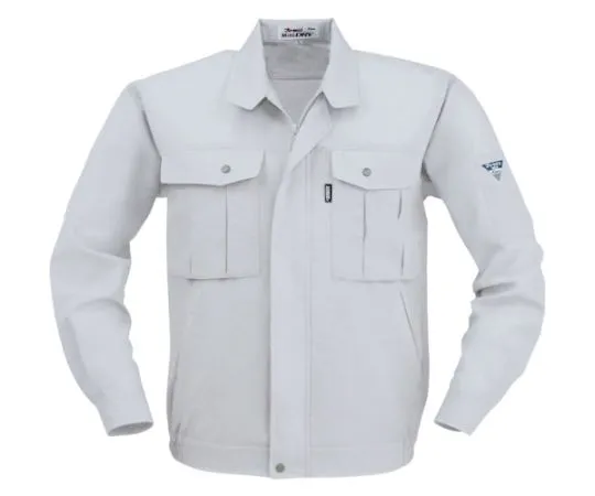 65-8334-31 Long Sleeve Blouson Gray 3L 1344-20-3L