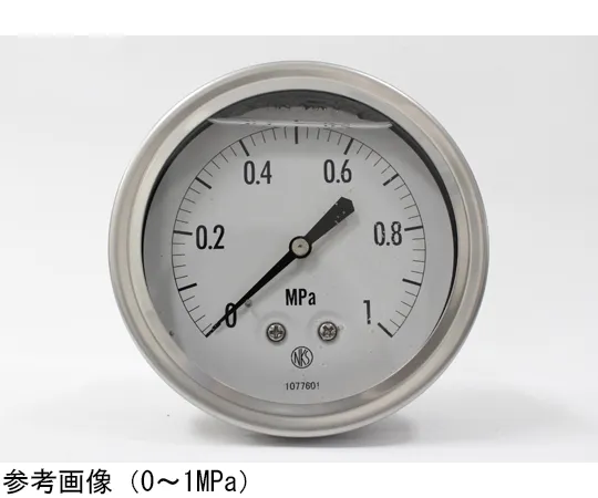 65-4322-91 Pressure Gauge with Glycerin (100Φ) 25 MPa GV47-193