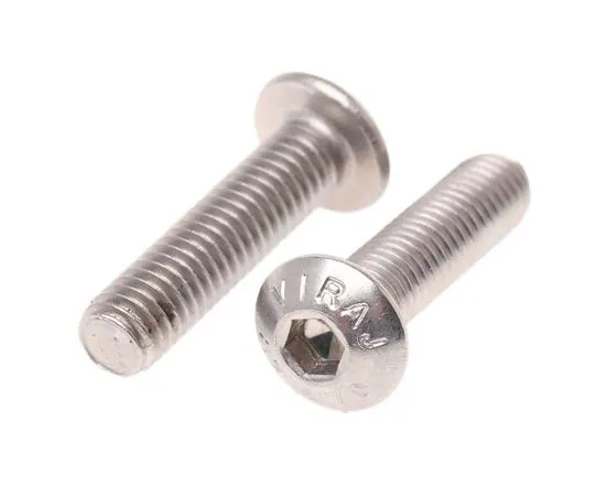 63-4717-73 RS PRO M5 x 20mm Hex Socket Button Screw Plain Stainless Steel 183-8705