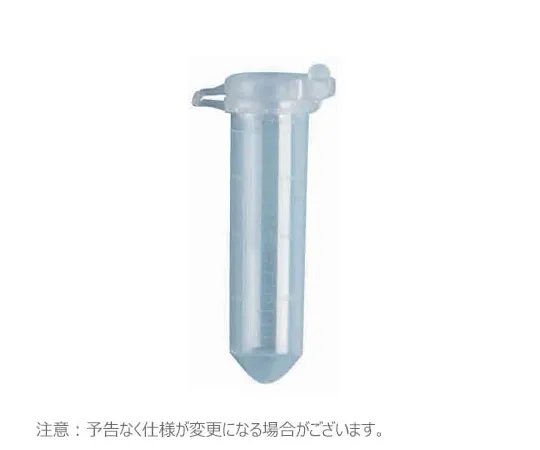 65-3777-10　［Discontinued］Micro Tube with Snap Cap Lock 2.0 ml with Scale Sterilized 500 Pieces　3459
