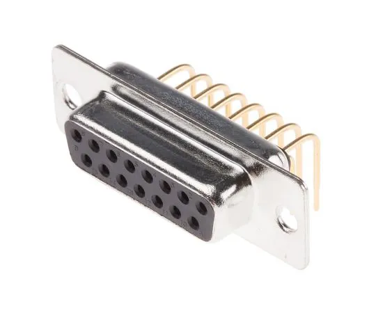 63-4858-79 RS PRO 15 Way Right Angle Through Hole PCB D-sub Connector Socket, 2.77mm Pitch 528-3711