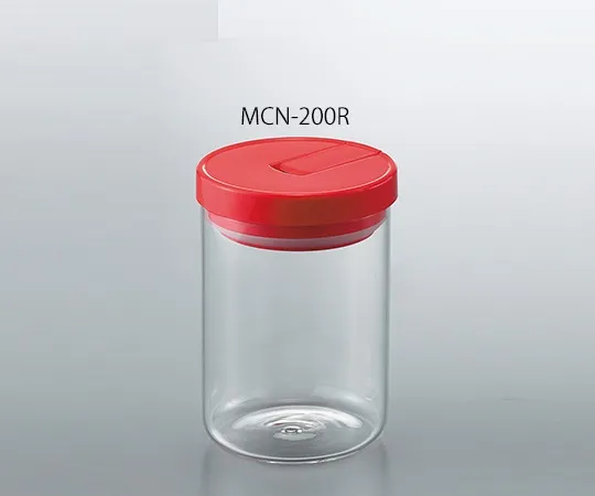 3-9273-01　［Discontinued］Canister HARIO Red φ99 x 142mm　MCN-200R