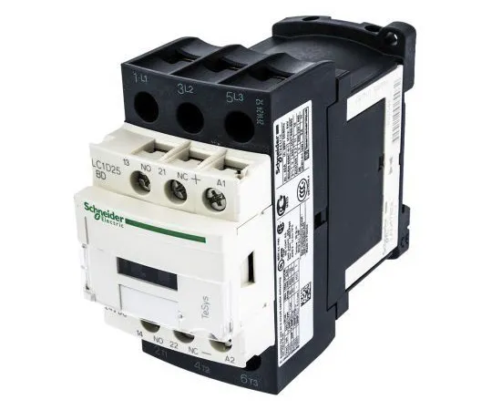 63-4784-52 Schneider Electric 3 Pole Contactor, 25 A, 24 V dc Coil, TeSys D, 3NO, 11 kW LC1D25BL