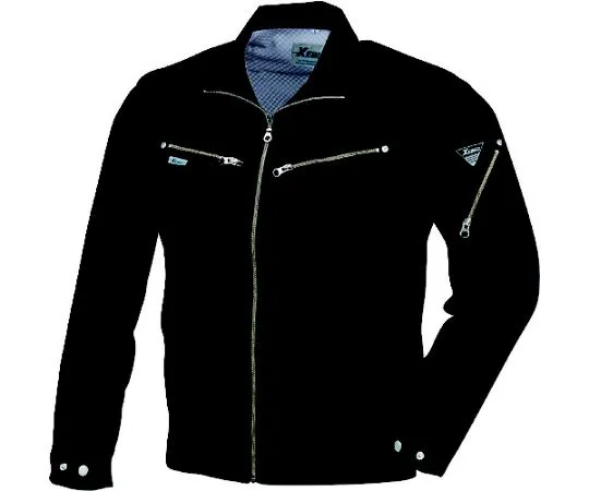 65-8509-81　［Discontinued］Long Sleeve Blouson Black 3L　8874-90-3L