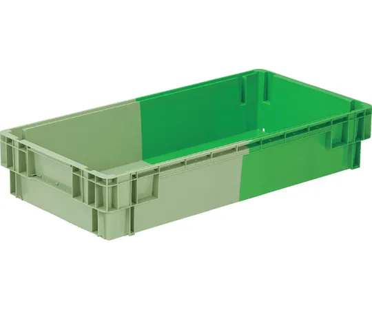67-7109-47 SN Container B#100 with Bottom Draining Hole Green/Green 21010100GR601GR604