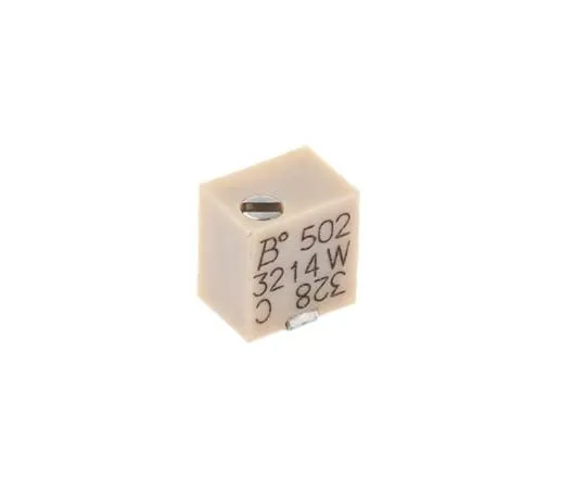 63-4742-22 5kΩ SMD Trimmer Potentiometer 0.25W Top Adjust Bourns 3214 Series 3214W-1-502E