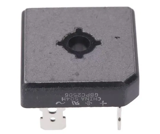 63-4898-51 Vishay GBPC2506-E4/51, Bridge Rectifier, 25A 600V, 4-Pin GBPC GBPC2506-E4/51