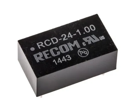 63-4933-58 Recom RCD-24-1.00 LED Driver IC, 6 → 36 V dc 1A 6-Pin PCB RCD-24-1.00