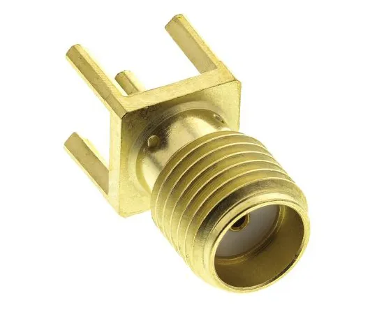 63-4755-63 Radiall Straight 50Ω PCB Mount SMA Connector, Solder Termination R125426000W