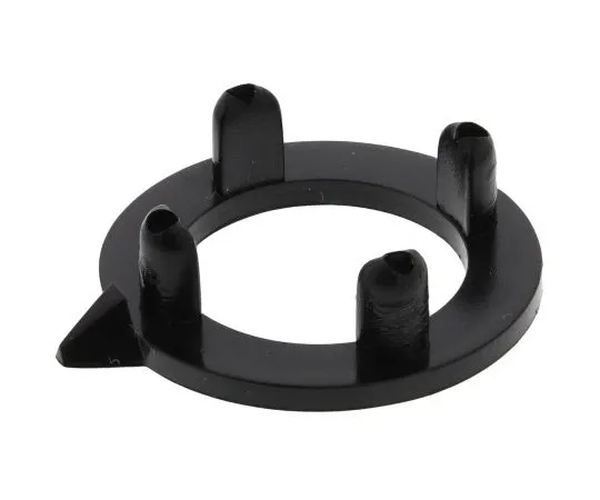 63-4800-85 RS PRO Pointer Knob, Pointer Type, Black, For Use With Collet Knob 463-8586