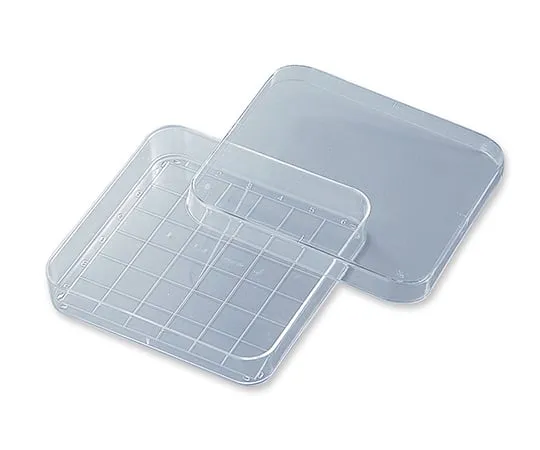 2-4727-01　［Discontinued］Probio Petri Dish 96 Angle with Scale on Grid 10 Pieces x 50 Pack　D-210-16