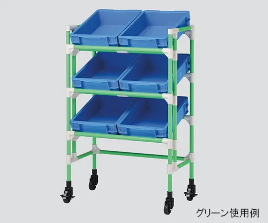 3-5293-01　［Discontinued］Polytainer Cart Cream Gray　FSPCC-C