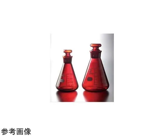 65-6820-32 Gluten-Stoppered Erlenmeyer Flask (Brown) 10 mL TS13 1563-01