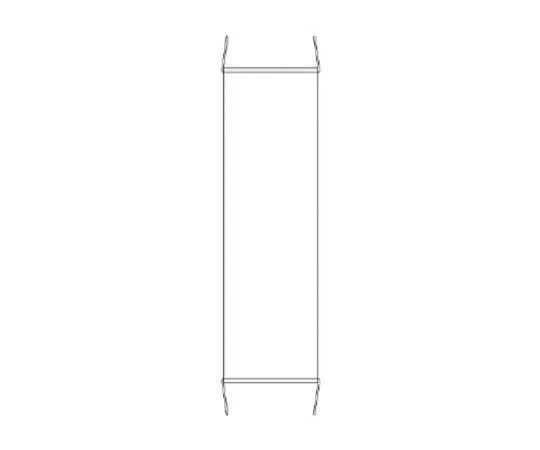 62-0102-24 Drawer Plain White Small/Turporin/1000 x 300 mm 823-412