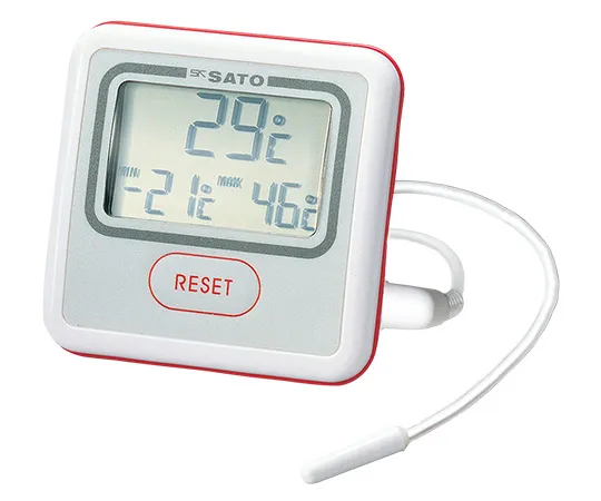 61-9438-48　［Discontinued］Maximum And Minimum Thermometer (Caliburated External Temperature Sensor, Calibration Results Document + Calibration Certificate)　PC-3500