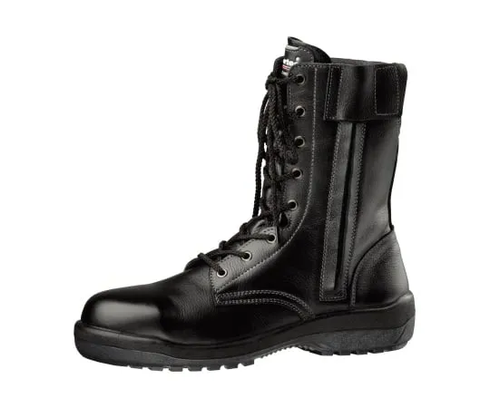 62-0934-51 New Rubber 2 Layer Sole Safety Shoes RT730F All Eyelet 23.5cm RT730F-23.5