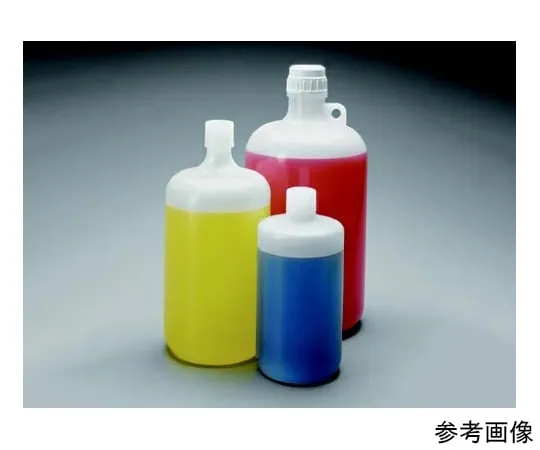64-7656-62 Narrow Mouth Round Bottle (LDPE) 2 L 2202-0005JP