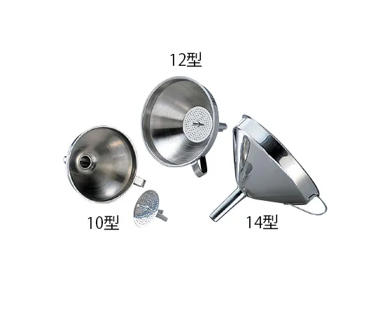 5-5609-01　［Discontinued］Funnel With Handle and Filter φ100mm