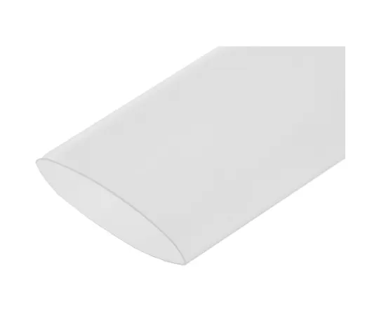 63-4740-23 TE Connectivity Clear No Heat Shrink Tubing 24mm Sleeve Dia. x 1.2m Length, RNF-3000 Series 3:1 Ratio RNF 3000-24/8-X
