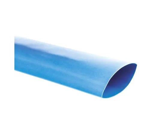63-4767-58 TE Connectivity Blue No Heat Shrink Tubing 19mm Sleeve Dia. x 1.2m Length, RNF-100 Series 2:1 Ratio RNF-100-3/4-6-STK