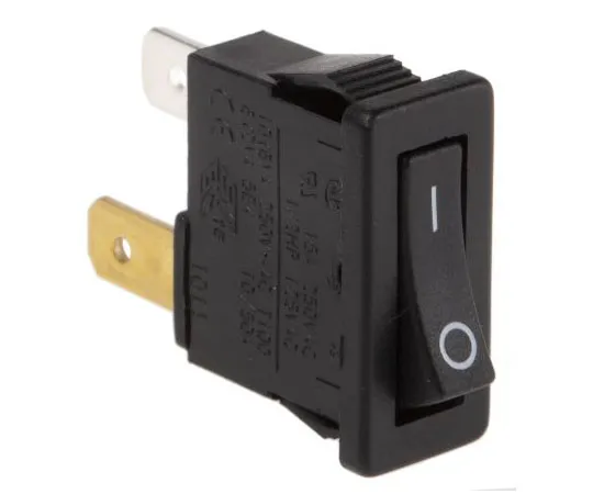 63-4723-15 Arcolectric Single Pole Single Throw (SPST), Latching Rocker Switch Panel Mount H8800VAAAB