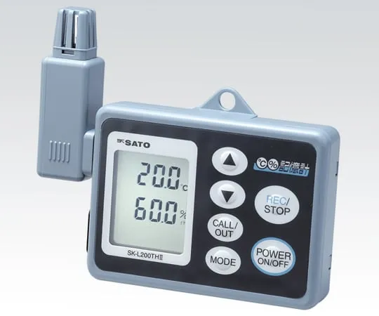 1-7793-03-20　［Discontinued］Memory ® (temperature and humidity integrated Type) with Calibration Certificate　SK-L200TH