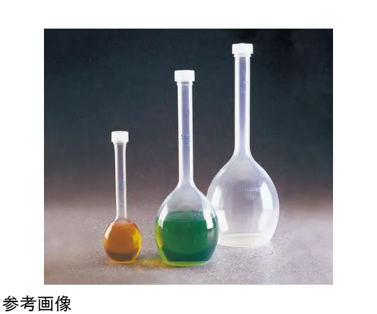 65-5639-70 Volumetric Flask (PMP) (with Cap) 50 mL 4001-0050JP