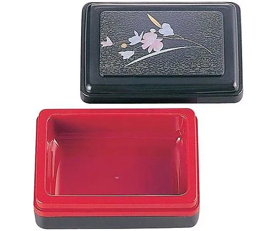 62-6802-94 Thermal Bento/Small B-158 Dark GR/Inner Wine/Kocho Orchid