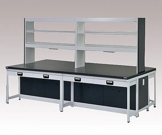 3-2056-01　［Discontinued］Central Laboratory Bench Steel Type 1800 x 1500 x 850/1950　AB-1815-ST