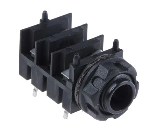 63-4767-80 RS PRO 6.35 mm PCB Mount Stereo Jack Jack Socket, 2 Pole, 5A 342-4471
