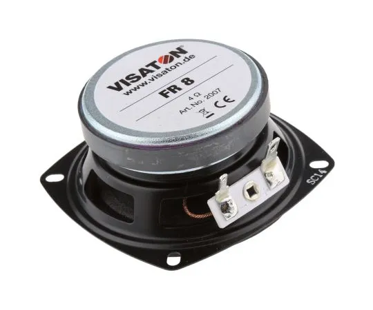63-4774-07 Visaton Round Speaker Driver, 10W nom, 15W max, 4Ω 2007