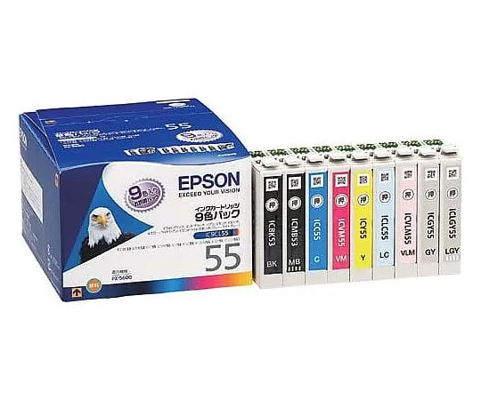 61-0511-89 Epson Genuine Ink Cartridge (9 Colors Pack) IC9CL55