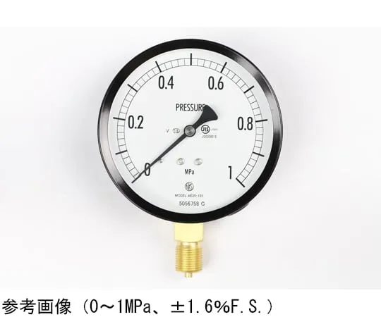 65-4283-83-20 Normal Pressure Gauge (Φ100) Vertical A Frame for Vibration Resistance with 0.16 MPa with Inspection Certificate AE20-131