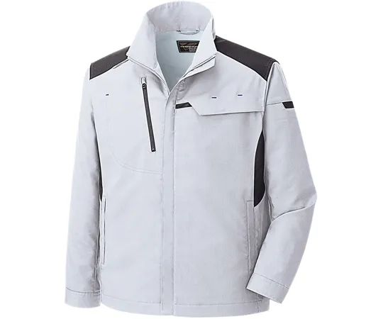 67-6635-42 Spring/Summer Work Wear Anti-static JIS Compliant Product Verdexelflex Unisex Jumper Silver Gray SSS Size VES2761-UE-SSS