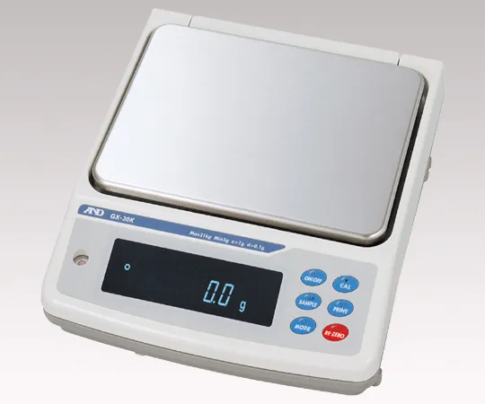 6-9617-09-56　［Discontinued］Precision Electronic Balance with Built-in Calibration Weight with English Calibration Certificate　GX-8K