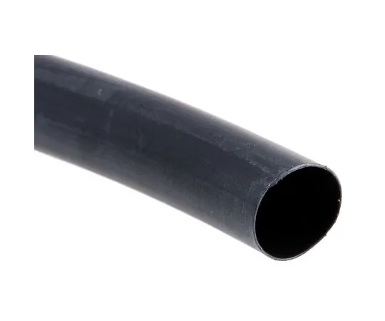 63-4768-46 TE Connectivity Black No Heat Shrink Tubing 8mm Sleeve Dia. x 1.2m Length, HTAT Series 4:1 Ratio HTAT-8/2-0-STK