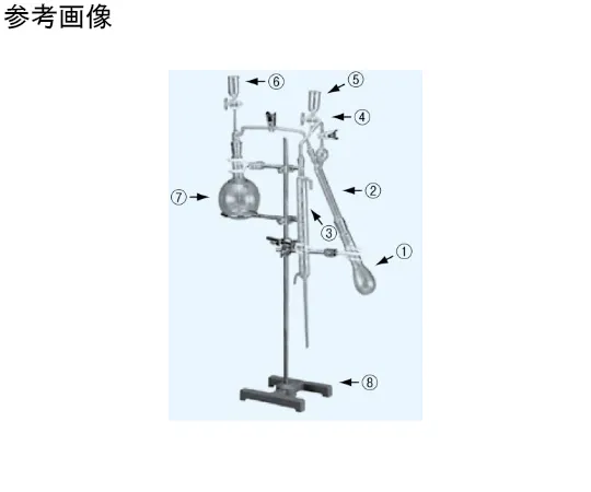 65-8686-04　［Discontinued］Semimicro Kjeldahl Nitrogen Distillation Apparatus Japanese Pharmacopoeia Type 1　921-SET