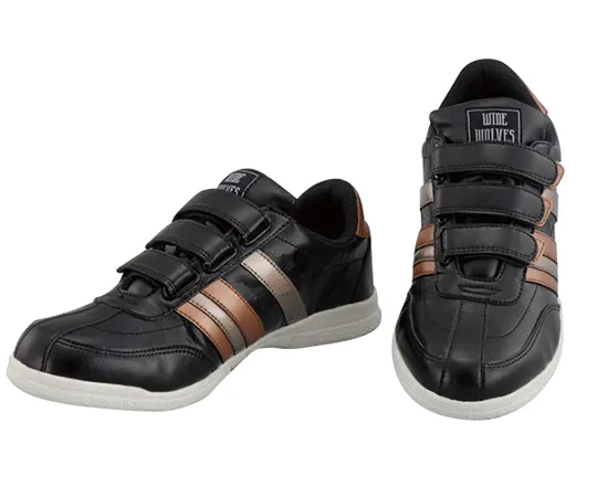 62-2265-98　［Discontinued］Safety Shoes Low Cut Magic Black 22.5 cm　WW-332M