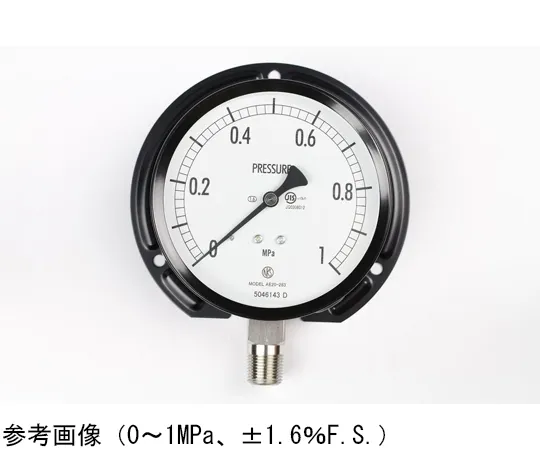 65-4289-32-20 Normal Pressure Gauge (Φ100) Vertical B Frame with 0.25 MPa Inspection Certificate AE20-283