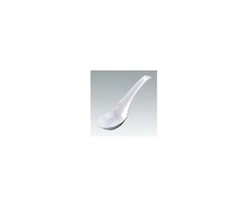 61-6771-54 Melamine Ramen Wrench Spoon Hook Type White C-74 2426910