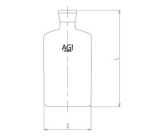 62-2117-73　［Discontinued］Bottle　4620-01