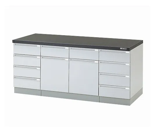 3-4183-01　［Discontinued］Side Laboratory Bench Wooden Type 1800 x 750 x 800　AQ1O-1807