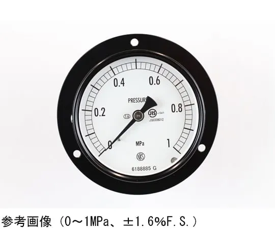 65-4275-22-20 Normal Pressure Gauge (Φ75) Embedded D Frame (Mounting Hole) with 0.16 MPa Inspection Certificate AC15-233