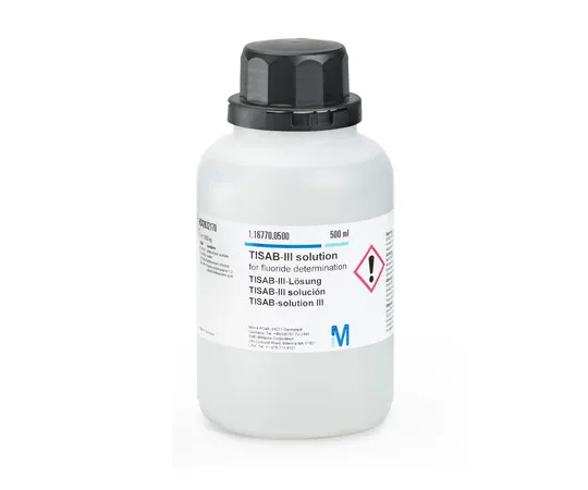 61-0314-89 TISAB-Ⅲ Solution For Measurement Of Fluoride 116770 500mL 1.16770.0500
